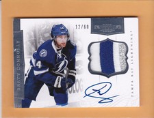 BRETT CONNOLLY 2011-12 DOMINION /60 PATCHES AUTOGRAPHS #84 TAMPA BAY LIGHTNING