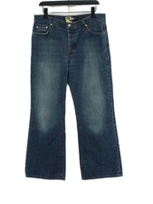 LTB Men's Jeans W 36 in Blue Cotton with Elastane Straight