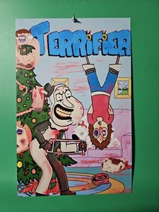 Art The Clown Poster Terrifier X Family Guy 11 X 17" Custom Limited Run - Picture 1 of 8