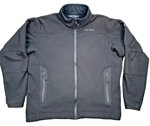 Arc'teryx Fleece Jacket Extra Large Black Outdoors Preppy Windbreaker Polartec - Picture 1 of 13