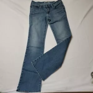Bullhead Womens Jeans size 7R Low Rise Boot Cut Denim Blue Jeans - Picture 1 of 10