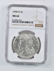 MS64 GRADED - 1898-O Morgan Silver Dollar- NGC *963