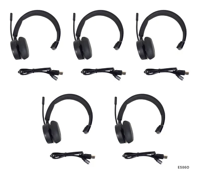 Plantronics Voyager 4210 Mono BT Wireless Headset W/Charging Cable Lot (5) E5860 - Image 1 of 4