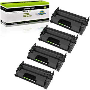 4PK For HP Laserjet Pro M402n MFP M426fdw CF226A 26A Black Laser Toner Cartridge - Afbeelding 1 van 23