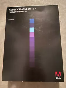 Adobe Premiere Pro CS4 + After Effects + Audition Windows deutsch Voll MWST - Bild 1 von 1
