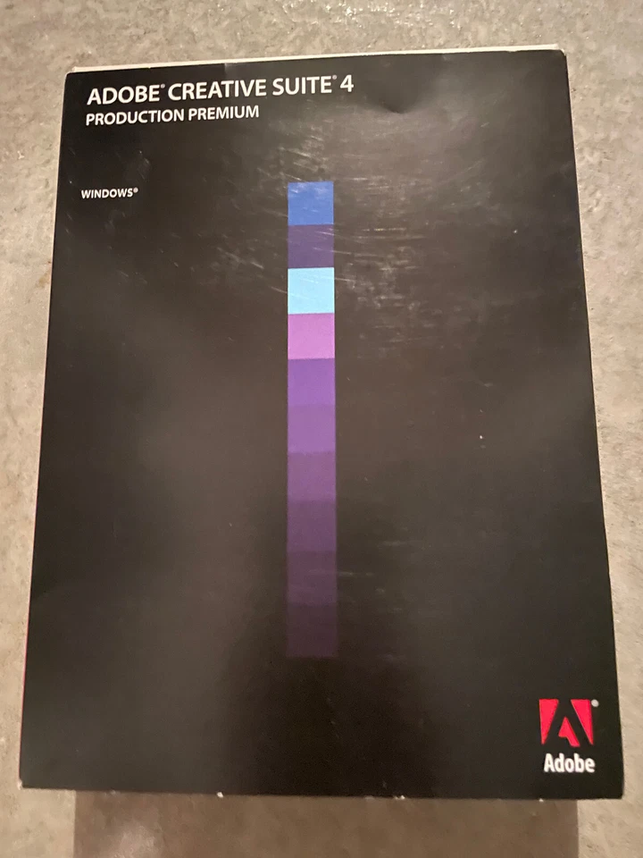 Adobe Production Premium CS4 Windows deutsch Vollversion MWST BOX RETAIL - Bild 1 von 1