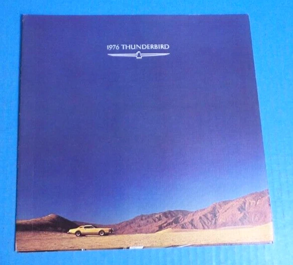 Folleto de ventas/distribuidor Ford Thunderbird 76 1976 Foto 1 de 1