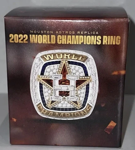 Houston Astros Yordan Alvarez 2022 World Series Replica Ring SGA  04/05/23 new Cover