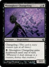 1x Moonglove Changeling MTG Morningtide NM Magic Regular