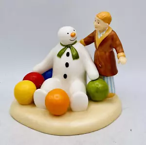 COALPORT SNOWMAN Tableau - SOFT LANDING - Picture 1 of 5