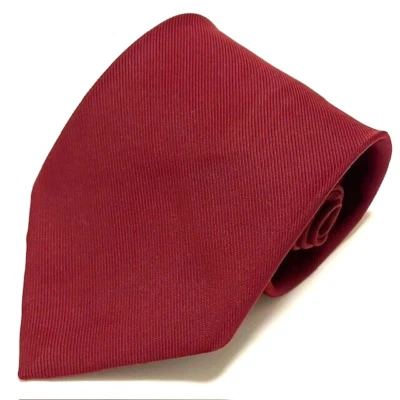 Vintage Wemlon Tie by Wembley Classic 60s 70s Dapper Retro Style Maroon Deep Red - Image 1 of 4