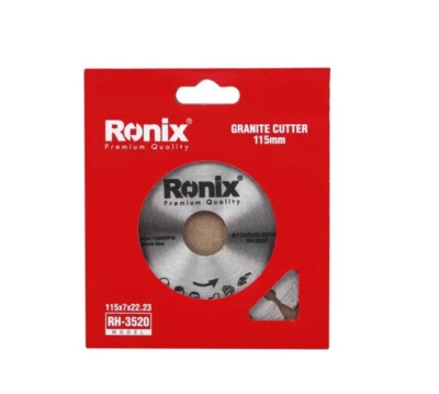 RONIX Granite & Marble Wet & Dry Cutting Disc 115x 22.3 x7 mm