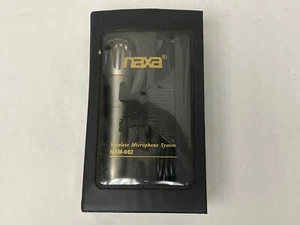 Used Naxa NAM-982 Wireless Dynamic Microphone System W/ Receiver And Case - Picture 1 of 4