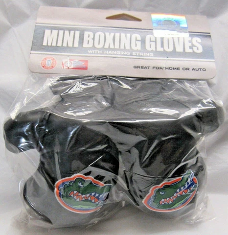NCAA Florida Gators 4 Inch Mini Boxing Gloves for Mirror by Fremont Die Cover