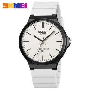 SKMEI Men Quartz Watch Simple Dial Bracelet Wristwatch Student Boys Girl Watches - Picture 1 of 28