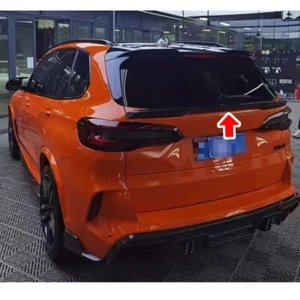 Painted Black V Look For BMW F95 X5 Series Hatchback Middle Trunk Spoiler 2025 - Picture 1 of 8