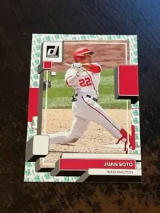 JUAN SOTO insert 2022 Panini Donruss Baseball # 225 STATUE OF LIBERTY parallel - Picture 1 of 2