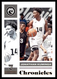 Jonathan Kuminga 2021-22 Panini Chronicles Draft Picks Rookie Card RC #5 Golden