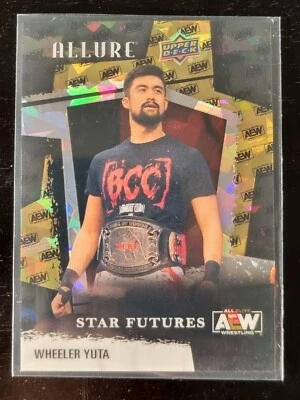 2022 AEW Allure Wheeler Yuta AEW LOGO /299 Trading Card #90816 - Image 1 of 2