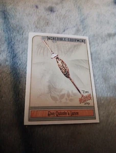 2019 Don Quijote Lance Topps Allen & Ginter Incredible Equipment Insert #IE-8 - Bild 1 von 2
