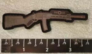 POF Patriot Ordnance Fábrica PVC Gancho de Goma Bucle Moral Parche SHOW 2023 - Imagen 1 de 1