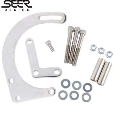 Soporte alternador de montaje bajo para bomba de agua corta para motor Chevy SBC 55-68 283 350 Foto 1 de 4