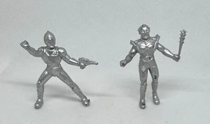 Vintage Super Silver Hero ULTRAMAN Bootleg Spaceman 2inch Action Figures - Picture 1 of 1