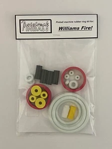 1987 Williams Fire ! Pinball Machine Rubber Ring Kit - Bild 1 von 3