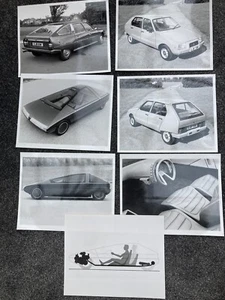 Citroen Press Photos x7 1980 - Karin Concept Car, Visa Super E, CX Prestige - Picture 1 of 1