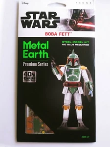 Terra in metallo. Star Wars Boba Fett ICX135 kit modello taglio laser 3D - Foto 1 di 3