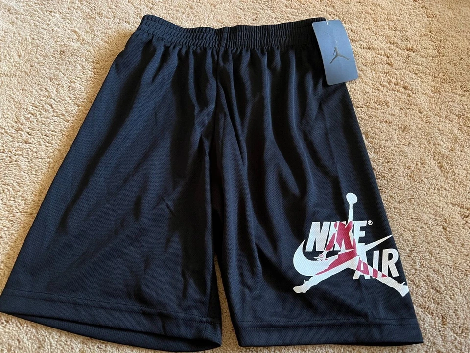 Nike Air Jordan Shorts Boys Medium Jumpman Basketball 95A126-023 Sports Kid