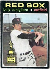 Billy Conigliaro 1971 Topps Baseball Card #114 Boston Red Sox