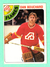 (1) DAN BOUCHARD   1978-79 O-PEE-CHE # 169 FLAMES GOALIE EX/EX+ (I2328)