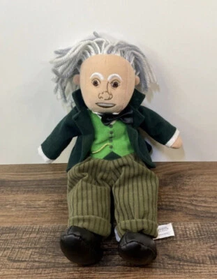 "El Mago de Oz 12"" Mago Peluche Muñeca Pelo Gris Abrigo Verde" Foto 1 de 4