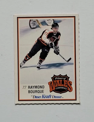 1989-90 Kraft Dinner #52 Raymond Bourque - Image 1 of 2