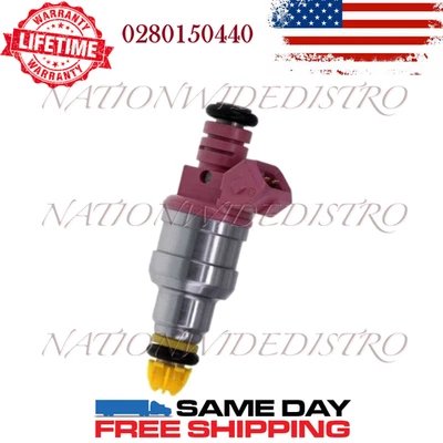 1x Inyector de combustible Bosch OEM para BMW Z3 M3 528i 328is 328i 0280150440 1996-2000 Foto 1 de 4
