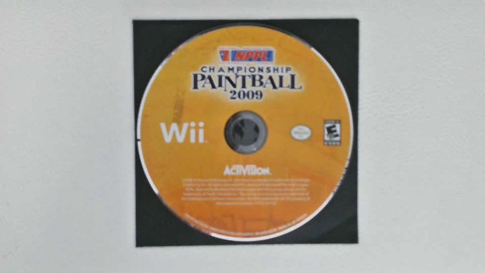NPPL Championship Paintball 2009 (Nintendo Wii, 2008) - Image 1 of 1