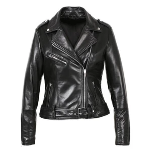 Kylee Damen Neuseeland Motorrad Lederjacke - Bild 1 von 6