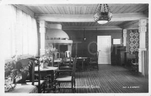 Vintage Postcard c1910s Sanatorium Geilo Norway Interior - Picture 1 of 2