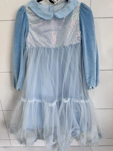 Süßes Mädchen Kleid mit Hasenohren Gr. 146 - Bild 1 von 6