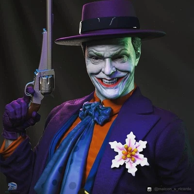 The Joker 1989 sin pintar sin montar impreso en 3D kit modelo de resina GK2 Foto 1 de 4