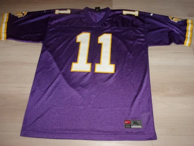 Camiseta Nike Vintage Daunte Culpepper Minnesota Vikings Roxa Tamanho G Masculina - Imagem 1 de 4