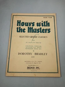 Hours With The Masters Selected Graded Classics For Pianoforte Book Four - Picture 1 of 6
