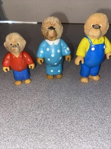 Vintage 1986 McDonald's Toys Berenstain Bears Figure (3) Pack - Bild 1 von 8