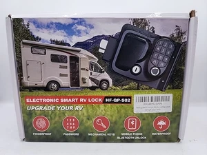 Aoteda RV Door Lock Replacement with Mechanical Keys, Fingerprint, Bluetooth - Bild 1 von 2