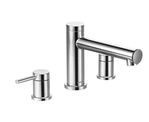 Moen T393 Chrome Align Deck Mounted Roman Tub Faucet Filler Trim - Picture 1 of 1