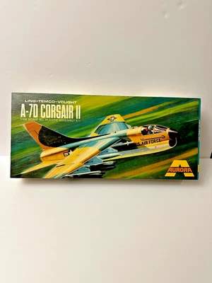 AURORA 1969 U.S.A.F. LING-TEMCO-VOUGHT A-7D CORSAIR II SCALE 1/48 KIT # 395-250 - Image 1 of 4