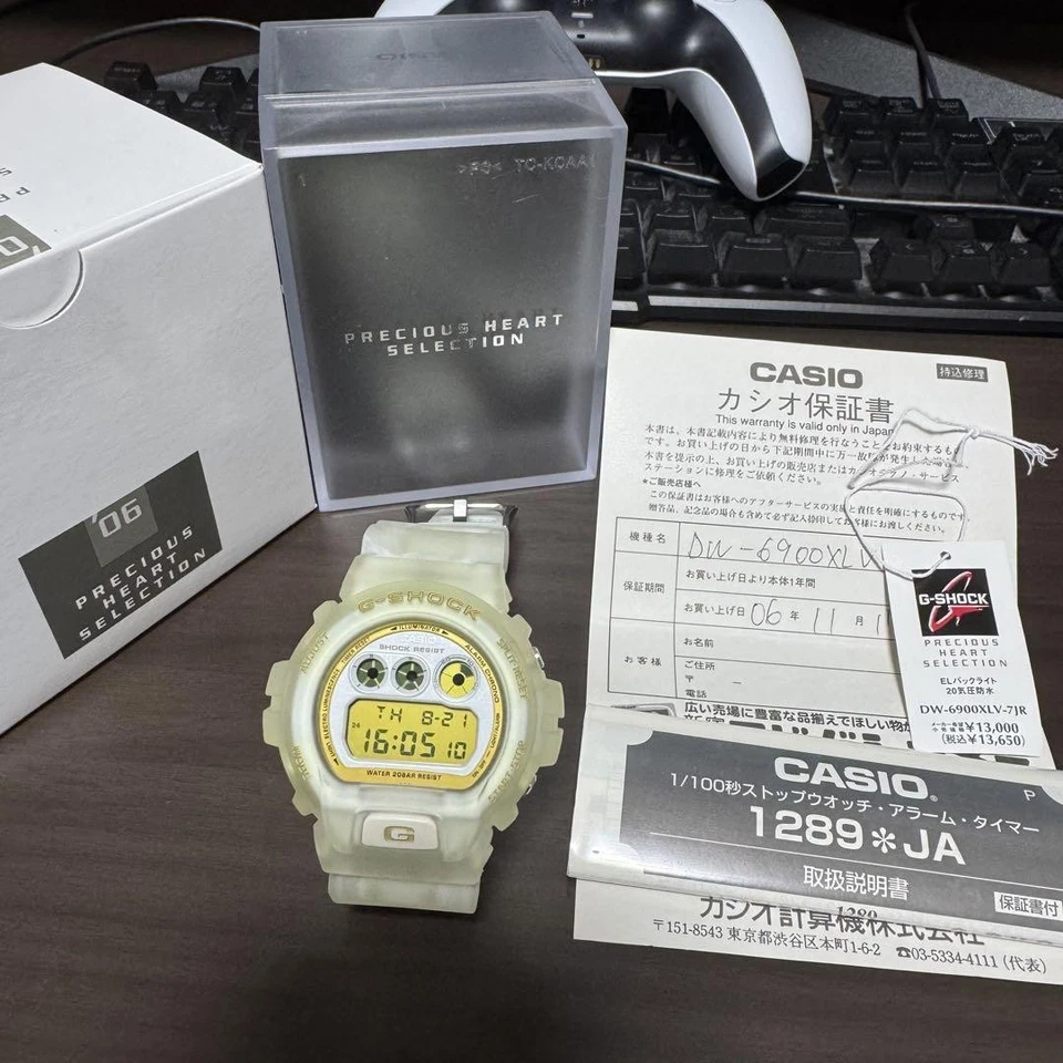 Часы G Shock DW 6900XLV 7JR Precious Heart ограниченный выпуск 2006 - Изображение 1 из 4