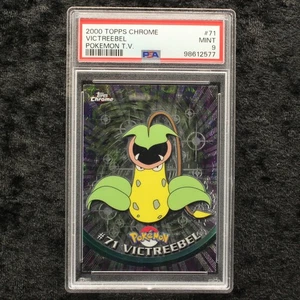 Topps Chrome Pokemon Victreebel PSA 9 Sarzenia T.V. 2000 Karten Cards Sammlung - Picture 1 of 2