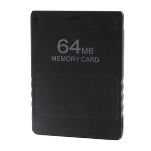 64MB High Speed Memory Card Compatible With Sony PS2 Games Black For 9226 - Picture 1 of 4